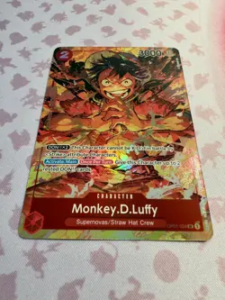 Monkey.D.Luffy OP01-024 Alternate Art - Romance Dawn One Piece TCG - Image 4