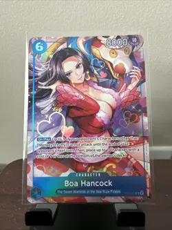Boa Hancock - One Piece TCG OP07-051 Seven Warlords of Sea Set English Promo - Image 1