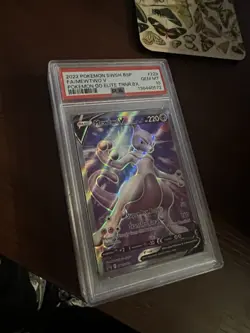 Mewtwo V - SWSH229 PSA 10 Black Star Promo Full Art Pokemon - GEM MT PSA 10 - Image 1