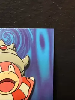2001 Topps Pokemon Johto League Champions Slowking Die Cut 15 of 18 Blue Label - Image 3