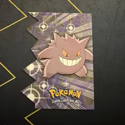 Topps Pokemon Series 3 Die Cut Gengar Blue Label #94 EV06 of 12 - Image 1
