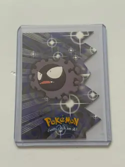 GASTLY #92 EV04 OF 12 POKEMON EVOLUTION TOPPS DIE CUT EMBOSSED BLUE LABEL - Image 1