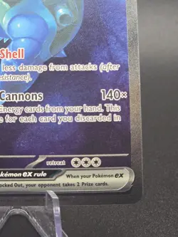 Pokemon TCG - Blastoise EX Card 200/165 SIR S&V 151 - Pack Fresh - Image 2