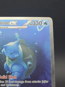Pokemon TCG - Blastoise EX Card 200/165 SIR S&V 151 - Pack Fresh - Image 3
