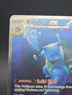 Pokemon TCG - Blastoise EX Card 200/165 SIR S&V 151 - Pack Fresh - Image 4