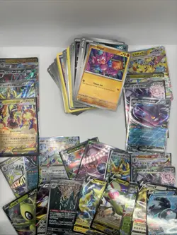 200 Pokemon Cards Bulk Lot w/ Holos & 1+ Rare EX V AR Pokemon TCG NM FreeShip - Image 1