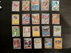 20 Pokemon Cards Bulk- V/EX Ultra Rare Card - With Holos - Pokemon TCG Bulk Lot - Image 1
