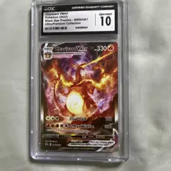Charizard VMAX SWSH Black Star Promo #SWSH261 Pokemon Card TCG NM - Image 1