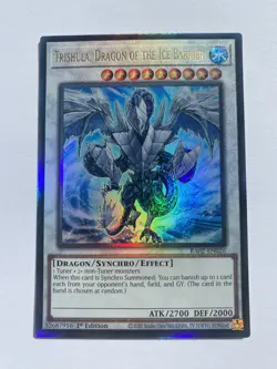 Trishula, Dragon Of The Ice Barrier - RA02-EN026 - Ultimate Rare - Yugioh - Image 1