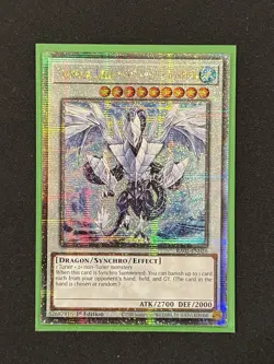 Trishula, Dragon of the Ice Barrier 1st Ed Prismatic Ultimate Rare RA02-EN026 - Image 1