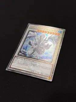 Trishula, Dragon of the Ice Barrier 1st Ed Prismatic Ultimate Rare RA02-EN026 - Image 2
