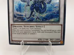 Trishula, Dragon of the Ice Barrier HSRD-EN052 Secret Rare 1st Edition Yugioh - Image 4