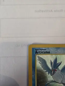 1999 Fossil Holo Moltres 12/62 and Holo Articuno 2/62 WOTC Pokemon Card TCG Set - Image 4
