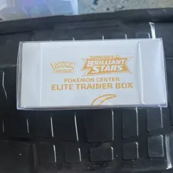 Pokemon TCG Sword Shield Brilliant Stars Pokemon Center Elite Trainer Box SEALED - Image 2