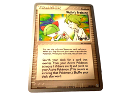 (BEC) POKEMON CARD WALLY´S TRAINING 89/100 2004 WORLD CHAMPIONSHIPS - Image 1