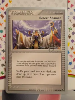 Pokemon TCG- Desert Shaman 123/144 - World Championships 2004 Kevin Nguyen - NM - Image 1