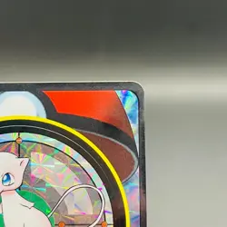 (EX+) Mew Prism Sealdass Carddass Pokemon Card Bandai 151 1998 Japanese Card - Image 5