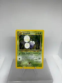 Pokemon TCG Jumpluff Neo Genesis Holo Rare Card 7/111 MP/HP Unlimited - Image 1