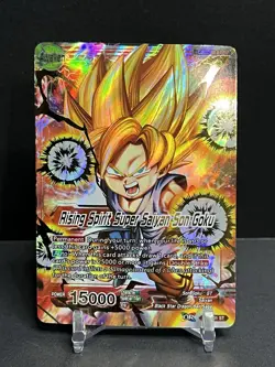 DRAGON BALL SUPER CARD GAME RISING SPIRIT SUPER SAIYAN SON GOKU SD2-01 ST NM - Image 1