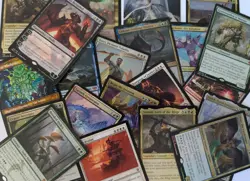 50 card all mythic Magic the Gathering card bulk lot, no duplicates - Image 1