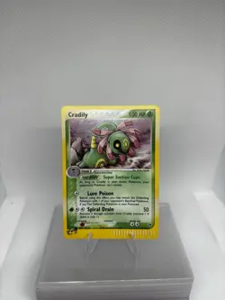 Pokemon TCG Cradily Holo Card 3/100 EX Sandstorm Rare Near Mint Condition - Image 1