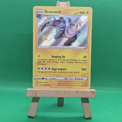HOLO Dracozolt SV045/SV122 - NM / M - SHINY VAULT Shining Fates Pokemon Card - Image 1