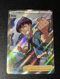 Hop - 073/073 - Pokemon Champions Path Sword & Shield Full Art Card NM - Image 1