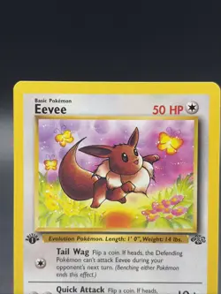 Pokemon TCG Eevee Jungle 1st Edition Card 51/64, Regular Common - Image 2