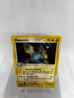 Pokemon TCG Manectric 2003 EX Ruby & Sapphire 9/109 Holo Rare NM/LP+ Great card - Image 2