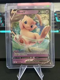 Mew V - 069/189 - Pokemon Darkness Ablaze Sword & Shield Rare Card NM - Image 1