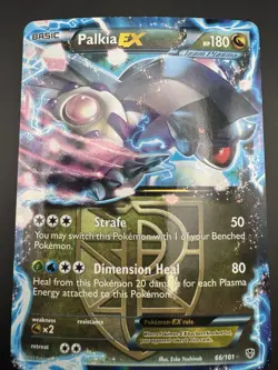 Palkia EX 66/101 Pokemon TCG Plasma Blast Black & White Ultra Rare Card - Image 3