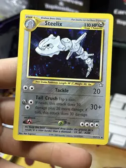 Steelix 15/111 Neo Genesis 2000 Holo Rare WOTC Pokemon Card TCG - Image 3