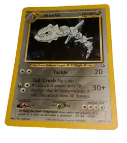 Pokemon TCG Vintage Steelix Neo Genesis Card 15/111 Holo Rare NM Stage 1 - Image 2