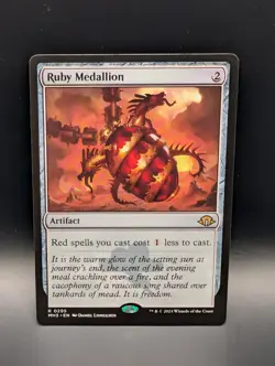 MTG - Ruby Medallion - Non-Foil - Artifact - MH3 #295 - Rare - Image 1