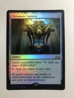 NM Chromatic Lantern - Guilds of Ravnica Foil #233 (Pack Fresh) MTG TCG - Image 1