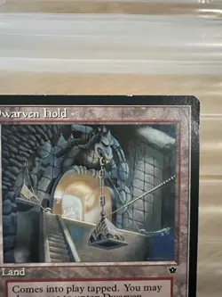 Dwarven Hold- MTG Fallen Empires - Rare, Good Condition Magic The Gathering CCG - Image 3