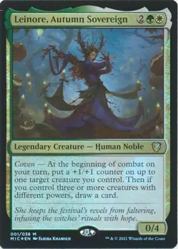 MTG Kaldheim Commander - Leinore, Autumn Sovereign (Foil) - Image 1