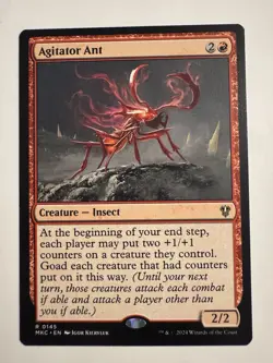 Agitator Ant - MKC - Rare - MTG Magic NM - Image 1
