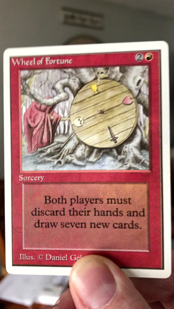 Mtg - Wheel of Fortune - *Unlimited* - Reserved - Restricted - WATCH ITEM VIDEO! - Image 2