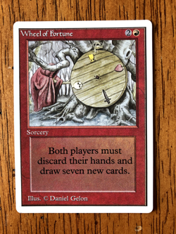 Mtg - Wheel of Fortune - *Unlimited* - Reserved - Restricted - WATCH ITEM VIDEO! - Image 3