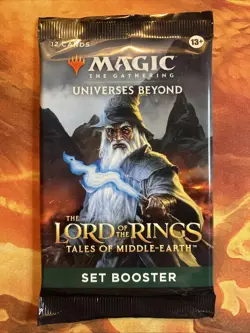 MTG The Lord of the Rings: Tales of Middle-earth - Set Booster Pack Factory Seal - Image 1