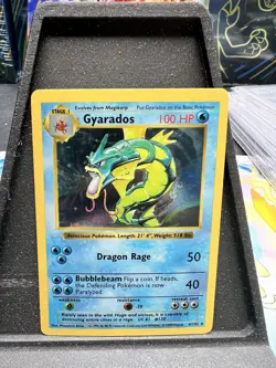 Gyarados 006/102 Base Set (Shadowless) Holo Pokemon TCG - Image 2