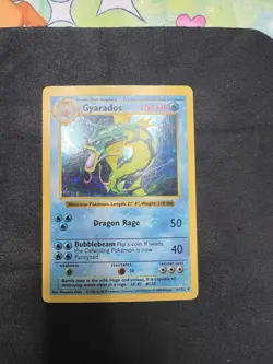 Gyarados 006/102 Base Set (Shadowless) Holo Pokemon TCG - Image 4