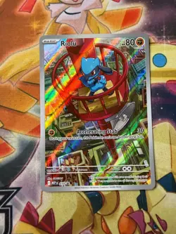 Riolu Illustration Rare IR 010 MEP Promo SV Pokemon TCG NM - Image 1