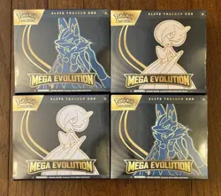 LOT OF 4 Pokemon Mega Evolutions ETB Elite Trainer Box SEALED Gardevoir Lucario - Image 1