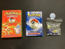 WOTC 1999 Pokemon Brushfire Theme Deck (Box Only + Coin + Counters) 9781575307992 - Image 5