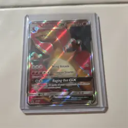 Pokemon Charizard GX SM60 Full Art Promo Holo Card TCG - Image 1
