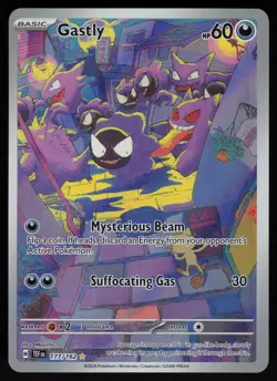 Gastly 177/162 Illustration Rare Temporal Forces Pokemon - Image 1