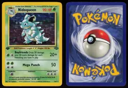 Nidoqueen 7/64 Rare Jungle Holo 1st Edition Pokemon - Image 3