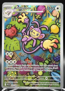 Ambipom 107/094 Illustration Rare - Phantasmal Flames - NM✨- Pokemon TCG - Image 1